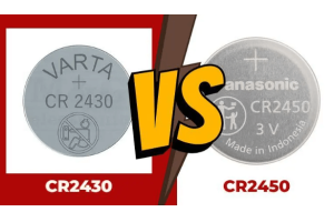 CR2430 срещу CR2450 Батерия: размер, характеристики на батерията, приложения