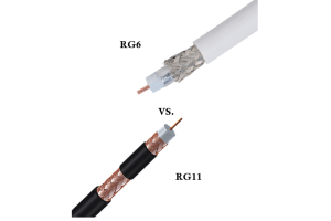 Разлики между коаксиалните кабели RG6 и RG11