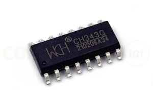 CH343: Високопроизводител на USB към сериен конвертор чип