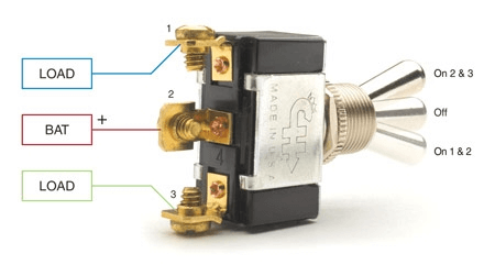 SPDT (Single Pole Double Throw) Switch