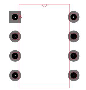 TL072 Footprint