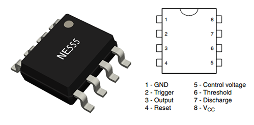 NE555 Pinout