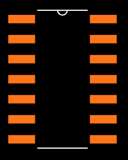 74HC132 Footprint