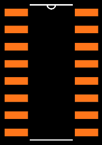 74HC595 Footprint