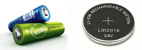   Figure 5: LiR2016 vs Non-Rechargeable Batteries