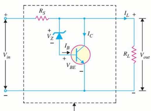  Transistor Shunt Voltage Regulator