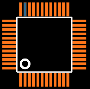 ADAU1701 Footprint